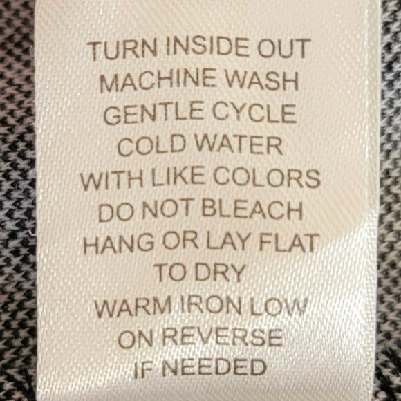 Retro Indie Twee Women L Black Gray Chevron Mini Dress Ruffle Bib Panel 2000s - Picture 14 of 14